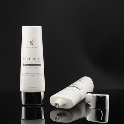 metropolitana cosmetica della metropolitana del fondamento di 40mm che imballa i tubi cosmetici vuoti ovali eccellenti 180ml
