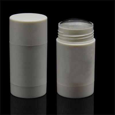 contenitori cosmetici vuoti di 50ml pp del deodorante in stick volume rotondo della bottiglia 43MM del grande