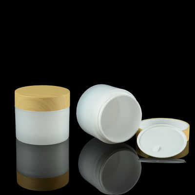 10g 20g 30g pp scremano il barattolo che imballa i contenitori cosmetici di bambù del coperchio della crema dell'occhio dell'OEM