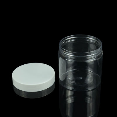 contenitori liberi di plastica trasparenti del deodorante di PCR Bpa del barattolo dell'ANIMALE DOMESTICO dell'alimento di 100ml 200ml 250ml