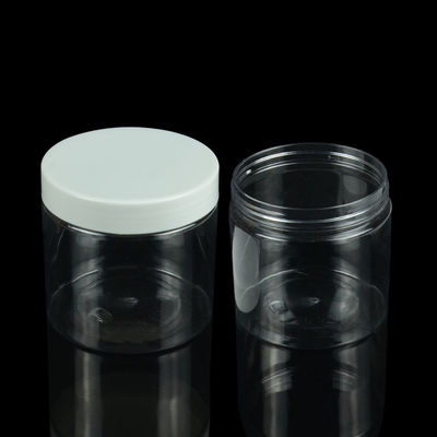 contenitori liberi di plastica trasparenti del deodorante di PCR Bpa del barattolo dell'ANIMALE DOMESTICO dell'alimento di 100ml 200ml 250ml