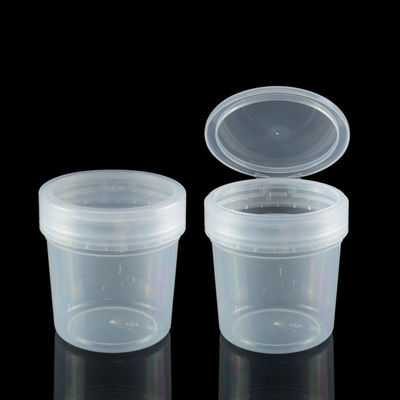 barattoli cosmetici di lusso crema del commestibile del barattolo di 240g 480g 600g pp con Flip Cap
