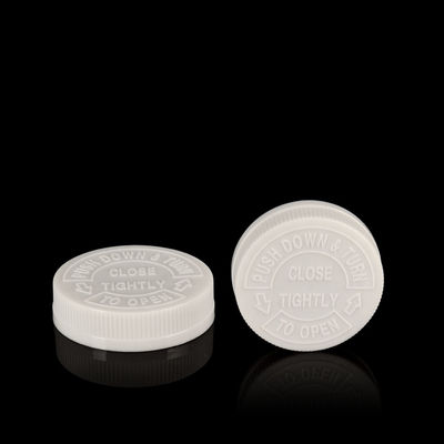 Collo superiore dei coperchi 52mm 70mm 89mm della bottiglia di plastica resistente del tappo di bottiglia del bambino della vite