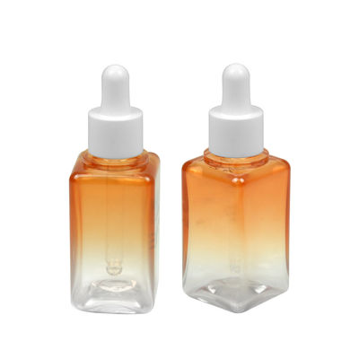 50ML imballaggio cosmetico della bottiglia di olio essenziale del quadrato 20/410 della bottiglia di pendenza PETG