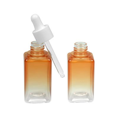 50ML imballaggio cosmetico della bottiglia di olio essenziale del quadrato 20/410 della bottiglia di pendenza PETG