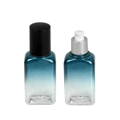 bottiglie di plastica vuote del quadrato di 60ml 100ml 120ml per la bottiglia del siero della lozione con la pompa