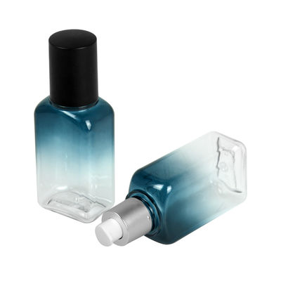bottiglie di plastica vuote del quadrato di 60ml 100ml 120ml per la bottiglia del siero della lozione con la pompa