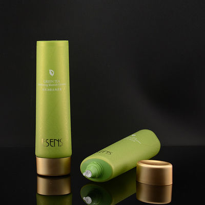 tubo centrifugo riutilizzabile della metropolitana della crema per le mani del gel cosmetico 60ml di 38mm con il coperchio a vite dorato