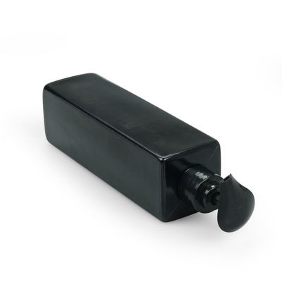 quadrato nero 4oz di plastica 6oz della bottiglia cosmetica dell'ANIMALE DOMESTICO di 120ml 240ml