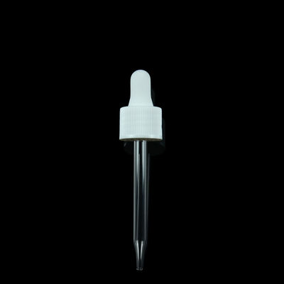 I cappucci bianchi d'erogazione di 20/410 di contagoccia del tappo di bottiglia del contagoccia di plastica del nitrile per olio essenziale
