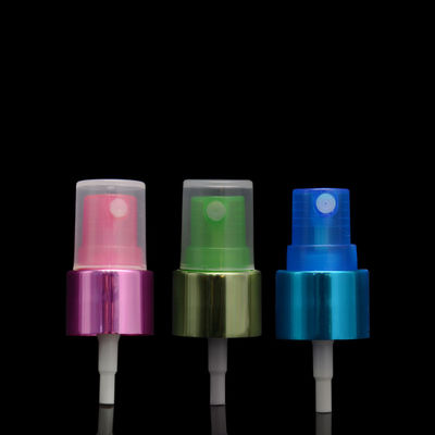 Spruzzo dell'atomizzatore del profumo della pompa dello spruzzatore della foschia della bottiglia di profumo della plastica del tappo di bottiglia 20/410