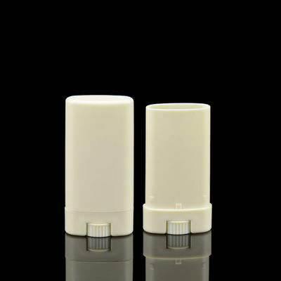 Ovale piano del gel vuoto cosmetico ovale della bottiglia 15g del deodorante in stick del ODM 15ml per il gel
