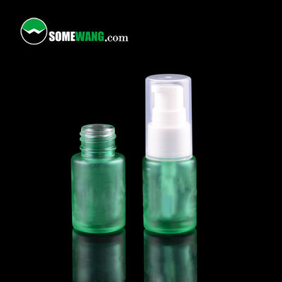 Bottiglia di plastica del siero della bottiglia di vetro dell'olio essenziale dell'ANIMALE DOMESTICO con il vetro del contagoccia interno