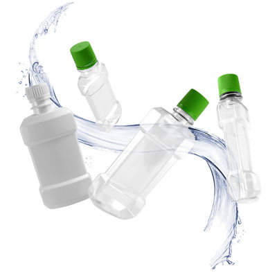 bottiglia bianca del colluttorio di 100ml Somewang con il cappuccio di plastica 44.5cm 142MM