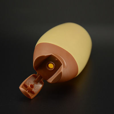 Le bottiglie di plastica vuote del PE 200ml ingialliscono lo sciampo ed il balsamo della bottiglia
