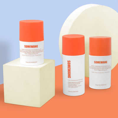 Bottiglia senz'aria riutilizzabile d'avanguardia della pompa di 20ml 100ml che stampa la plastica della bottiglia della pompa della lozione