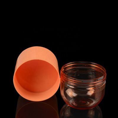 Chiari barattoli dell'animale domestico di cura personale dei prodotti 270ml dei capelli del barattolo cosmetico della crema con i coperchi