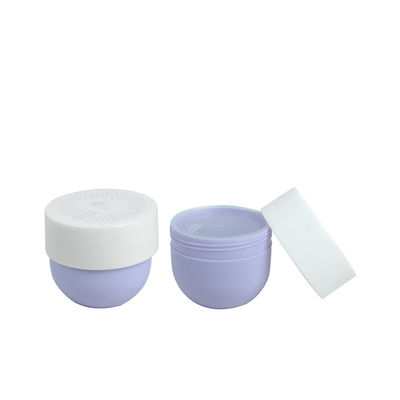 barattolo cosmetico pp 91 x 81mm a forma di scodella di plastica della crema di fronte di 200ml 250ml 300ml
