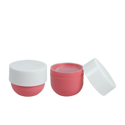 barattolo cosmetico pp 91 x 81mm a forma di scodella di plastica della crema di fronte di 200ml 250ml 300ml