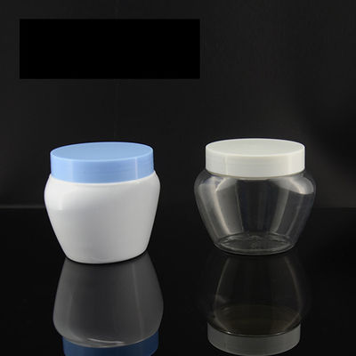 La plastica glassata placcante dell'ANIMALE DOMESTICO stona il barattolo riciclabile della crema di cura di pelle 50ml