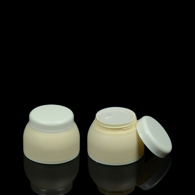 30ml 50ml 100ml pp vuoti scremano barattoli di plastica liberi a forma di scodella del barattolo BPA i chiari con i coperchi