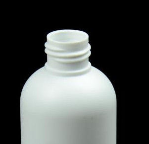 250ml ha personalizzato i recipienti di plastica sottili della bottiglia di plastica bianca dell'HDPE di colore 24/410
