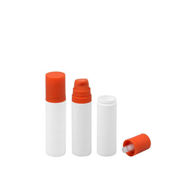 Bottiglia cosmetica del pulsometro della lozione senz'aria del cilindro 20ml 100ml per la crema di fronte