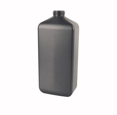 bottiglia quadrata piana della pompa di cura di pelle dell'HDPE della bottiglia cosmetica del PE 950ml 32/410