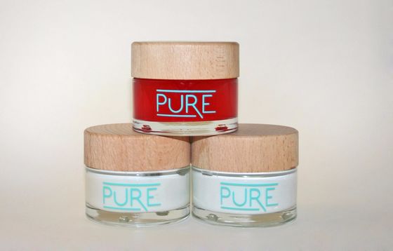 I cosmetici su misura di 30ml 50ml PETG scremano il barattolo vuoto con il coperchio elettrolitico