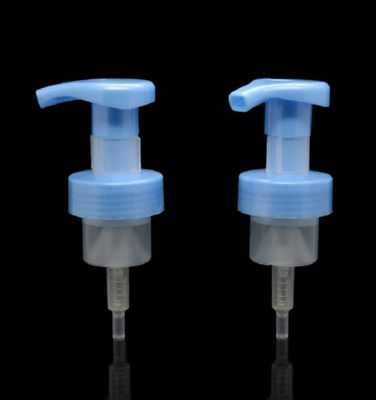 contenitore cosmetico bianco di pelle di 40mm chiaro di cura della schiuma del sapone della bottiglia di lusso della pompa