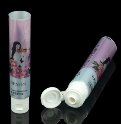 Tubi di alluminio di compressione del metallo di compressione di ABL per i cosmetici con Flip Top Cap