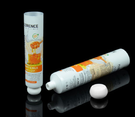100ml metropolitana laminata barriera di alluminio vuota della crema per le mani della metropolitana di stampa offset ABL
