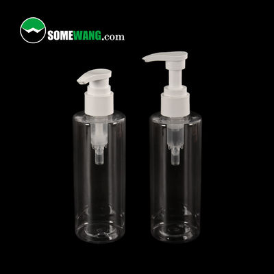 bottiglia piana della spalla dell'ANIMALE DOMESTICO 250ml della lozione vuota cosmetica di plastica della bottiglia