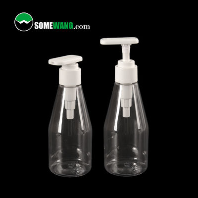 la bottiglia di plastica della pompa del lavaggio del corpo della mano dei capelli dello sciampo dell'ANIMALE DOMESTICO 200ml ha personalizzato il colore