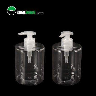24/410 di bottiglia cosmetica 200ml della lozione della bottiglia piana della spalla dell'ANIMALE DOMESTICO