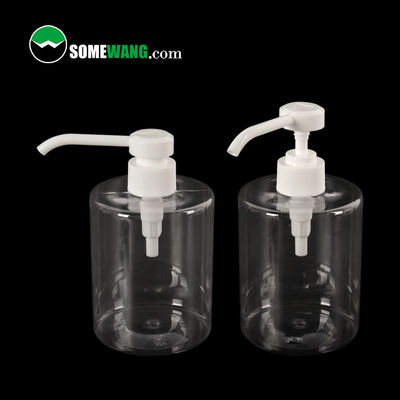 24/410 di bottiglia cosmetica 200ml della lozione della bottiglia piana della spalla dell'ANIMALE DOMESTICO