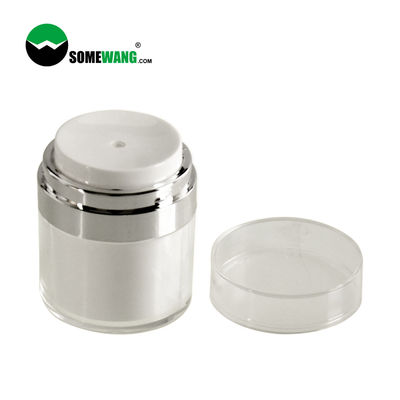 Barattolo senz'aria acrilico cosmetico di lusso 30ml 50ml della pompa di cura di pelle del contenitore della crema di cura personale