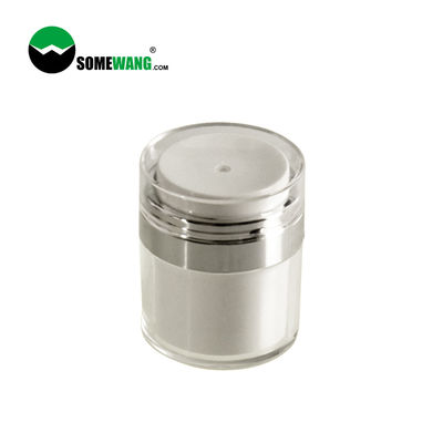 Barattolo senz'aria acrilico cosmetico di lusso 30ml 50ml della pompa di cura di pelle del contenitore della crema di cura personale