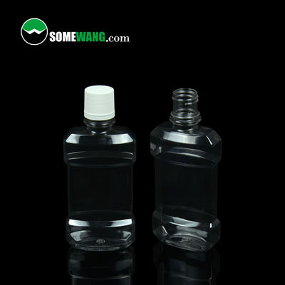 bottiglia del colluttorio su misura bottiglia cosmetica dell'ANIMALE DOMESTICO 100ml/250ml/500ml