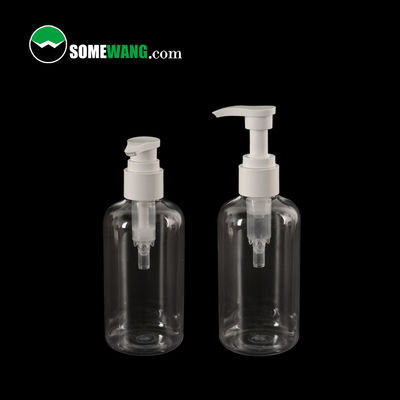 bottiglia di plastica dell'ANIMALE DOMESTICO della doccia dello sciampo 100ml/200ml/500ml con l'imballaggio del cosmetico dello spruzzatore della pompa