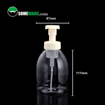 40/410 di 42/410 dei pp di plastica vuoti spuma pompa dell'erogatore dello sciampo del sapone per la mano del fronte lava pulito