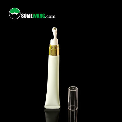 Metropolitana cosmetica piccolo 10ml 15ml 20ml 30ml della crema dell'occhio di compressione dell'ugello lungo su ordinazione di plastica del naso