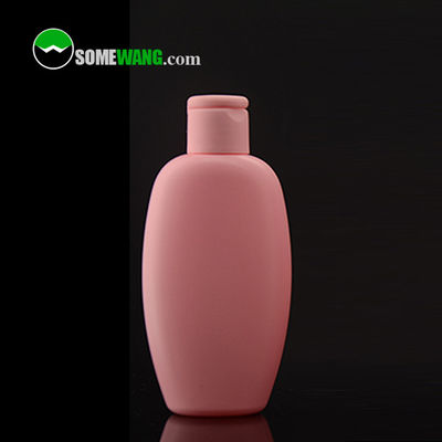 La bottiglia piana 100ml 138ml 200ml del PE ha personalizzato la bottiglia cosmetica