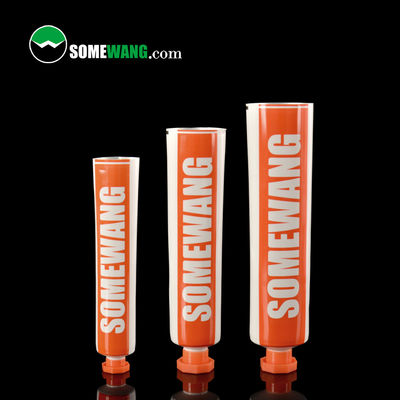 metropolitana di plastica di 40ml 60ml 90ml ABL con il coperchio a vite per la crema della protezione solare del dentifricio in pasta
