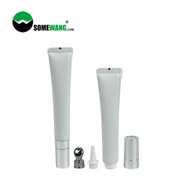 Tubo per crema per occhi in plastica ABL da 15 ml con applicatore per massaggio per confezione cosmetica