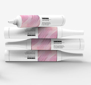 Tubo per crema per occhi in plastica ABL da 15 ml con applicatore per massaggio per confezione cosmetica